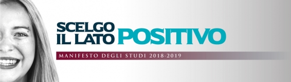 Manifesto degli studi anno accademico 2018/2019